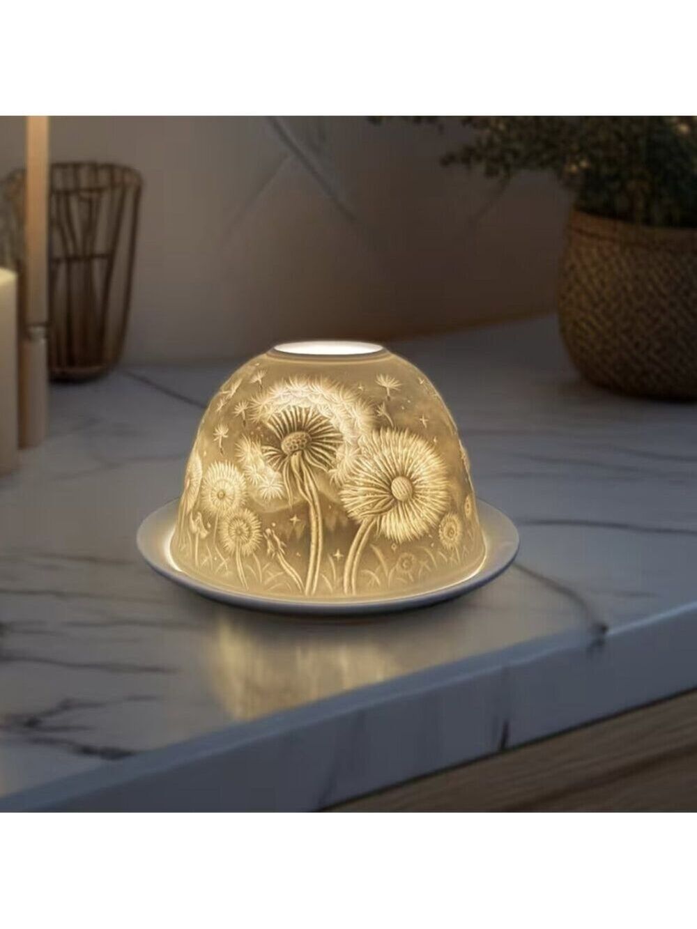 Dandelion Fairy Lamp Lithopane
